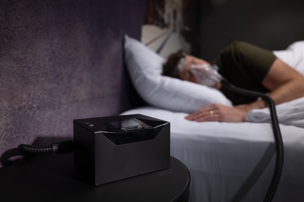 Restful sleep with Sefam CPAP machine