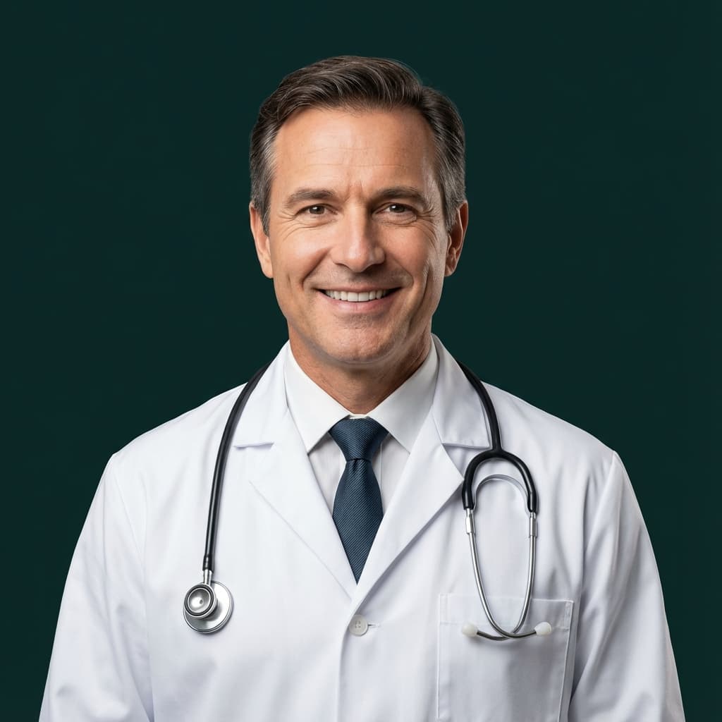 Clinician reviewing sleep data